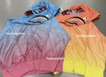 A BATHING APE Ladies' DIP DYE SHARK FULL ZIP HOODIE