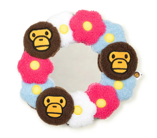 A BATHING APE BABY MILO STORE BABY MILO PLUSH MIRROR
