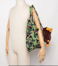 A BATHING APE BABY MILO STORE BABY MILO PLUSH DOLL RECYCLE TOTE BAG