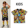 A BATHING APE BAPE KIDS 3D MILO ALL FRIENDS TEE