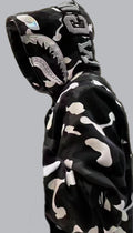 A BATHING APE CITY CAMO SHARK FULL ZIP HOODIE