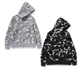 A BATHING APE CITY CAMO SHARK FULL ZIP HOODIE