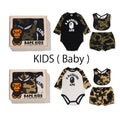 A BATHING APE BAPE KIDS 1ST CAMO COLLEGE BABY GIFT SET