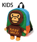 A BATHING APE BAPE KIDS BABY MILO MULTI COLOR DAYPACK