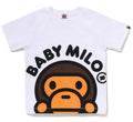 A BATHING APE BAPE KIDS BIG BABY MILO TEE