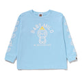 A BATHING APE BAPE KIDS BABY MILO BANANA RELAXED FIT L/S TEE