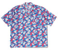 A BATHING APE BAPE x EU ( EMOTIONALY UNAVAILABLE ) OPEN COLLAR SS SHIRT