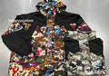 A BATHING APE HYBRID CAMO SNOWBOARD JACKET