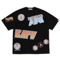 A BATHING APE MULTI ARCHIVE MOTIF RELAXED FIT TEE