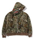 A BATHING APE BAPE x SAINT MXXXXXX SHARK FULL ZIP HOODIE