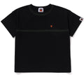 A BATHING APE BAPE KIDS BABY MILO NEON PRINT RELAXED FIT TEE