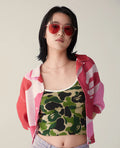 A BATHING APE Ladies' ABC CAMO CAMISOLE