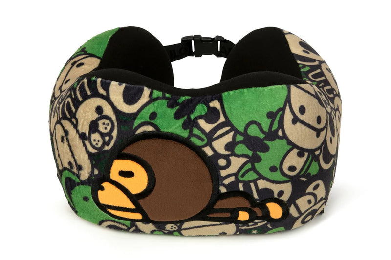 A NBATHING APE BABY MILO STORE ALL FRIENDS BABY MILO TRAVEL PILLOW