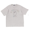 A BATHING APE RHINESTONE COLLEGE RELAXED FIT TEE