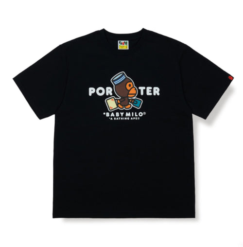 A BATHING APE BAPE x PORTER BABY MILO TEE
