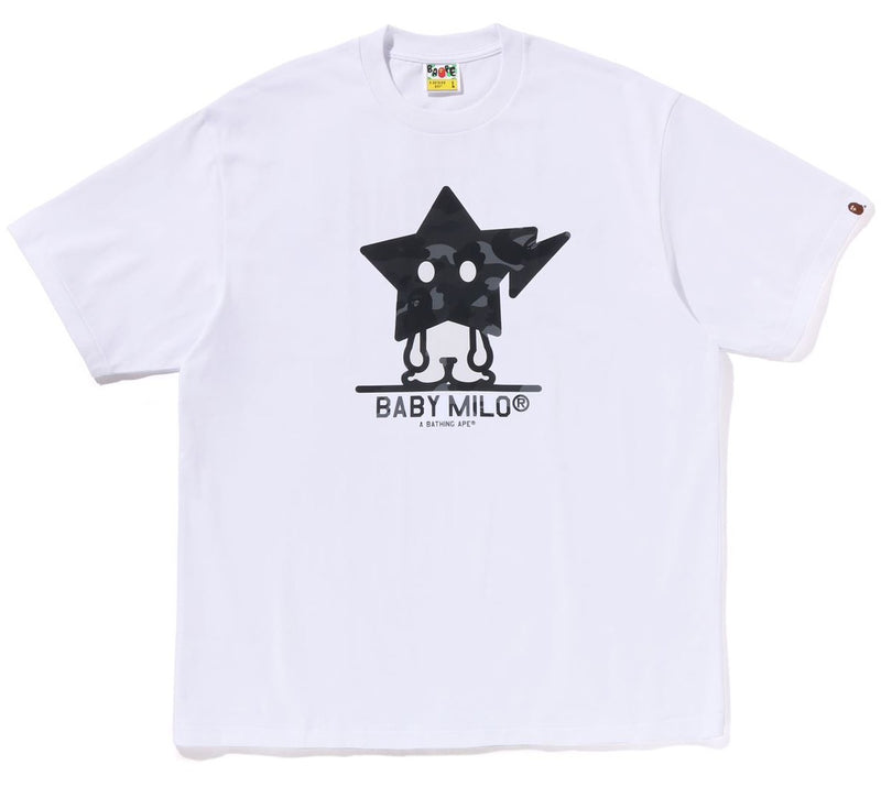 A BATHING APE COLOR CAMO BABY MILO STA RELAXED FIT TEE