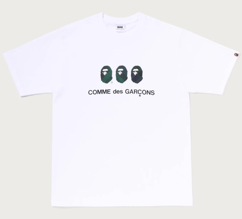 A BATHING APE BAPE x COMME des GARCONS CDG OSAKA Limited BAPE TEE