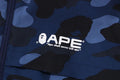 A BATHING APE BAPE KIDS COLOR CAMO BAPE HOODIE JACKET (LOOSE FIT)