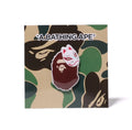 A BATHING APE JAPANESE FOX MASK PINS ( Japan Limited )