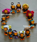 A BATHING APE BABY MILO STORE BABY MILO 12ZODIAC PLUSH DOLL KEYCHAIN BLIND BOX