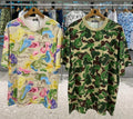 A BATHING APE BAPE ART CAMO APE HEAD ONE POINT TEE [Relaxed]