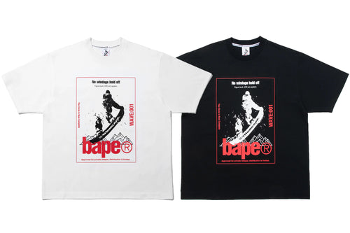 A BATHING APE BAPE BY KAZUKO KURAISHI SKATE RELAXED FIT TEE