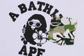 A BATHING APE ABC RESORT CAMO POCKET COLLEGE TEE