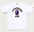 A BATHING APE COLOR CAMO COLLEGE TEE