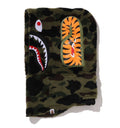 A BATHING APE 1ST CAMO SHARK BOA SNOOD