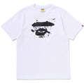 A BATHING APE GRAFFITI APE FACE TEE