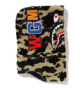 A BATHING APE 1ST CAMO SHARK BOA SNOOD