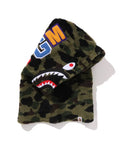 A BATHING APE 1ST CAMO SHARK BOA SNOOD