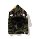 A BATHING APE 1ST CAMO SHARK BOA SNOOD