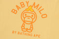 A BATHING APE BAPE KIDS BABY MILO BANANA RELAXED FIT L/S TEE
