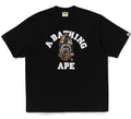A BATHING APE 1ST CAMO SHARK SEIJIN COLLEGE RELAXED FIT TEE