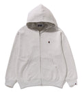 A BATHING APE ONE POINT FULL ZIP HOODIE