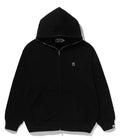 A BATHING APE ONE POINT FULL ZIP HOODIE