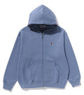 A BATHING APE ONE POINT FULL ZIP HOODIE