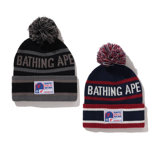 A BATHING APE BAPE POM POM BEANIE