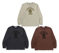 A BATHING APE GARMENT DYE COLLEGE RELAXED FIT L/S TEE