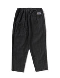 A BATHING APE ONE POINT 1 PLEAT ELASTICATED DENIM PANTS