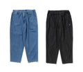 A BATHING APE ONE POINT 1 PLEAT ELASTICATED DENIM PANTS