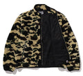 A BATHING APE 1ST CAMO FLEECE JACKET