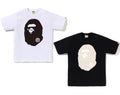 A BATHING APE LINE CAMO BIG APE HEAD TEE