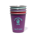 A BATHING APE BAPE x KLEAN KANTEEN STEEL CUP 10oz SET OF 4