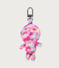 A BATHING APE Ladies' STA CAMO BABY MILO PLUSH DOLL KEYCHAIN