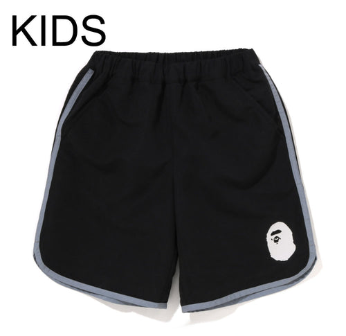 A BATHING APE BAPE KIDS APE HEAD SWIM SHORTS