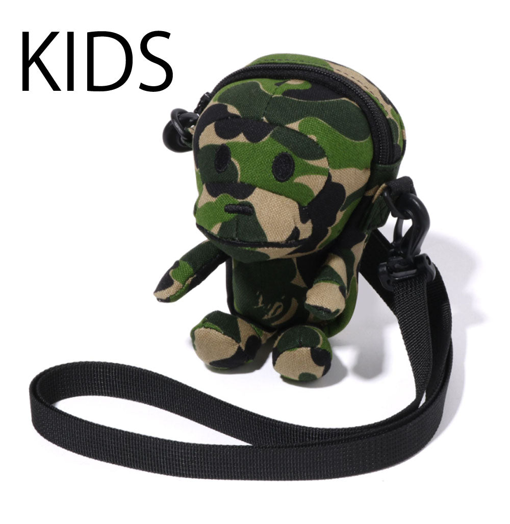 A BATHING APE BAPE KIDS ABC CAMO BABY MILO MINI SHOULDER BAG happyjagabee store