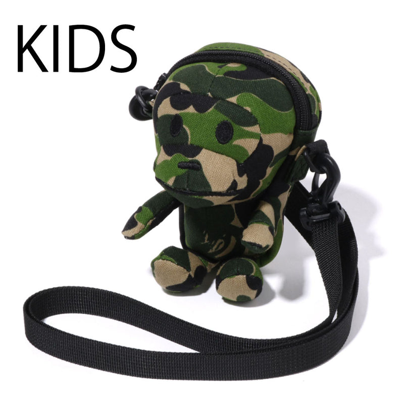 A BATHING APE BAPE KIDS ABC CAMO BABY MILO MINI SHOULDER BAG