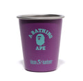A BATHING APE BAPE x KLEAN KANTEEN STEEL CUP 10oz SET OF 4